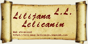 Lilijana Lelićanin vizit kartica
